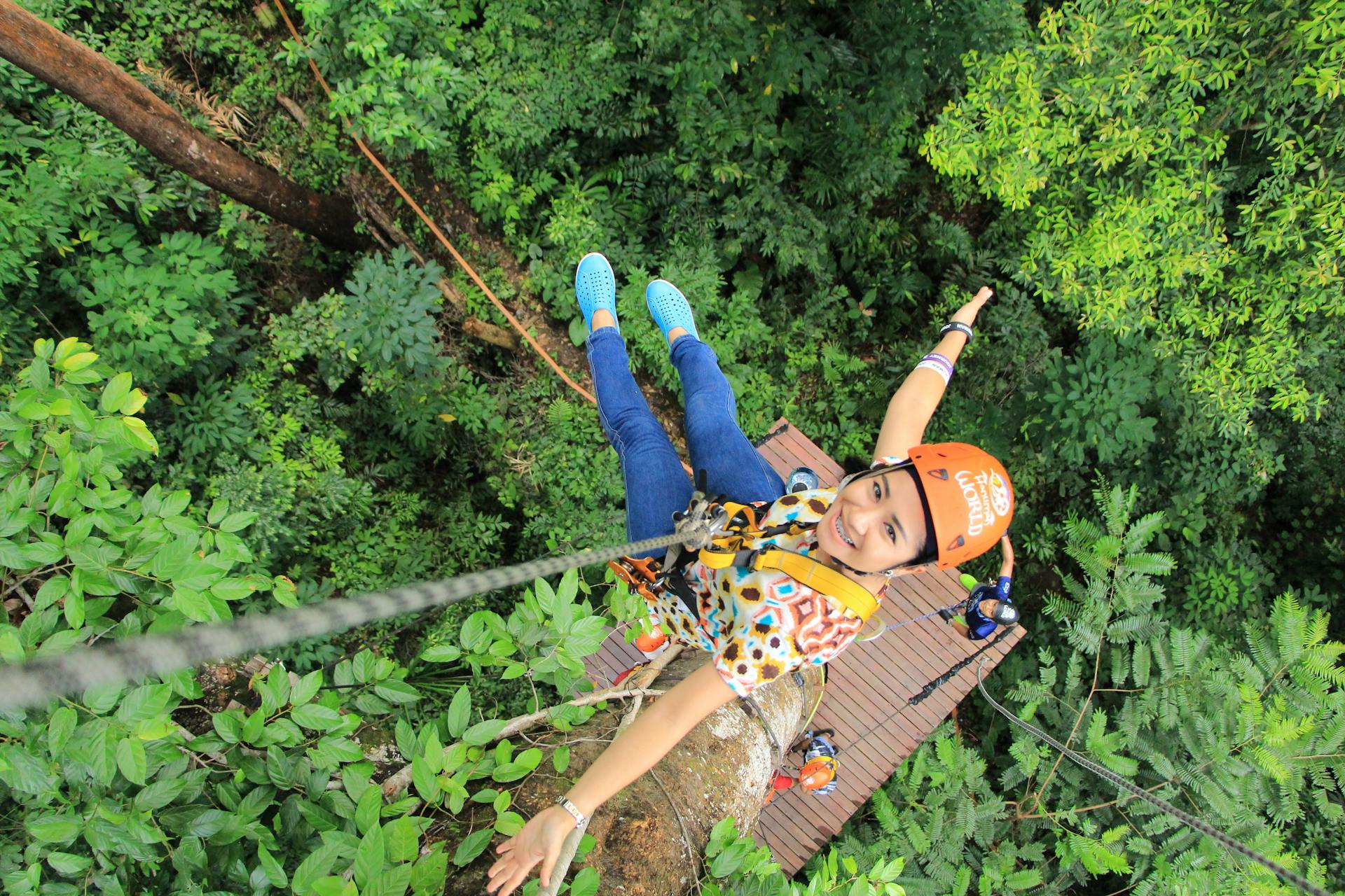 Zip-Lining Image